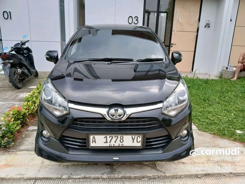 Jual Mobil Toyota Agya 2018 TRD 1.2 di DKI Jakarta Manual Hatchback Hitam Rp 108.000.000