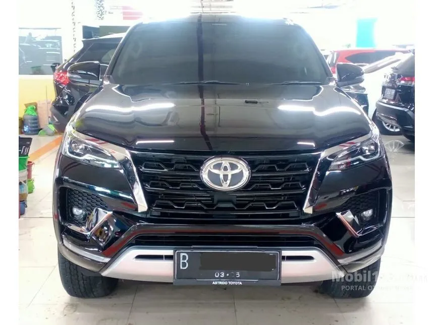 Jual Mobil Toyota Fortuner 2021 VRZ 2.4 di DKI Jakarta Automatic SUV Hitam Rp 435.000.000