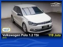 2015 Volkswagen Polo 1.2 Highline TSI Hatchback Putih Dp Low Serv Rec No Pol Ganjil
