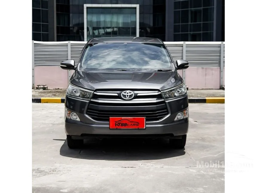 Jual Mobil Toyota Kijang Innova 2017 G 2.0 di Jawa Barat Automatic MPV Abu