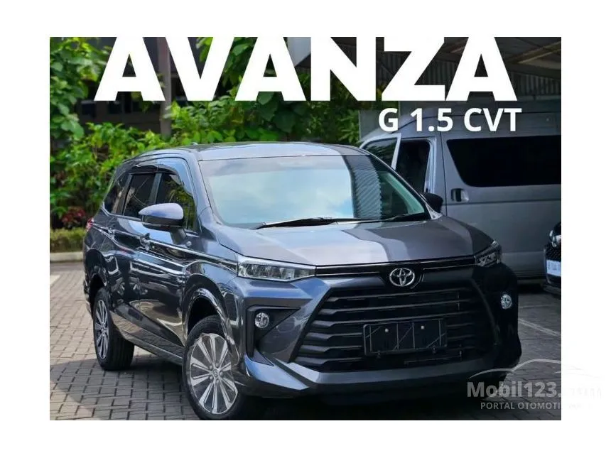 Jual Mobil Toyota Avanza 2024 G 1.5 di Banten Automatic MPV Abu