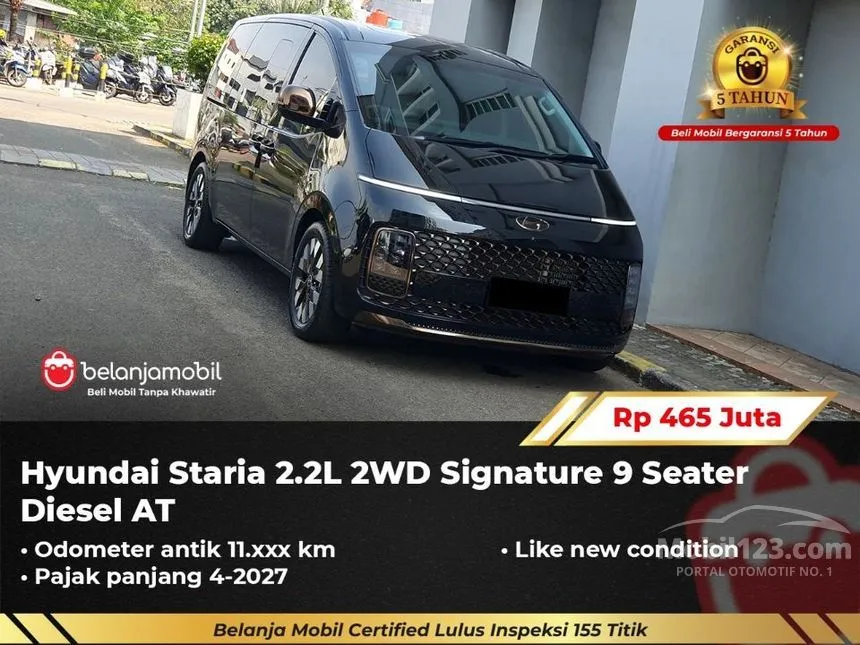 2022 Hyundai Staria Signature 9 MPV