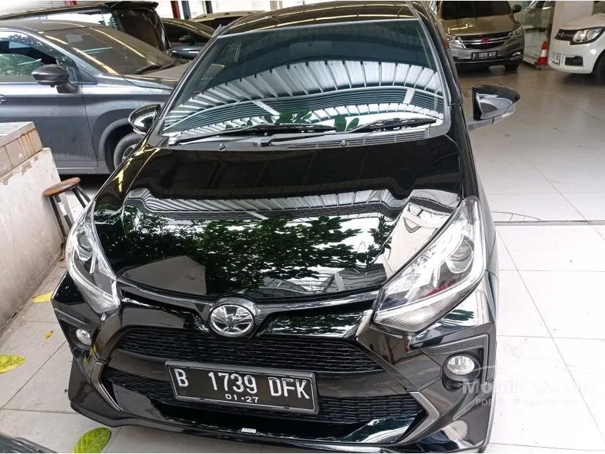 Jual Mobil Toyota Agya 2021 GR Sport 1.2 di Banten Automatic Hatchback Hitam Rp 139.000.000