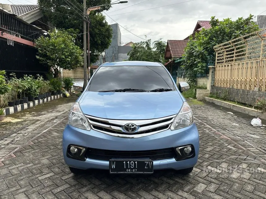 Jual Mobil Toyota Avanza 2012 G 1.3 di Jawa Timur Automatic MPV Biru Rp 117.000.000