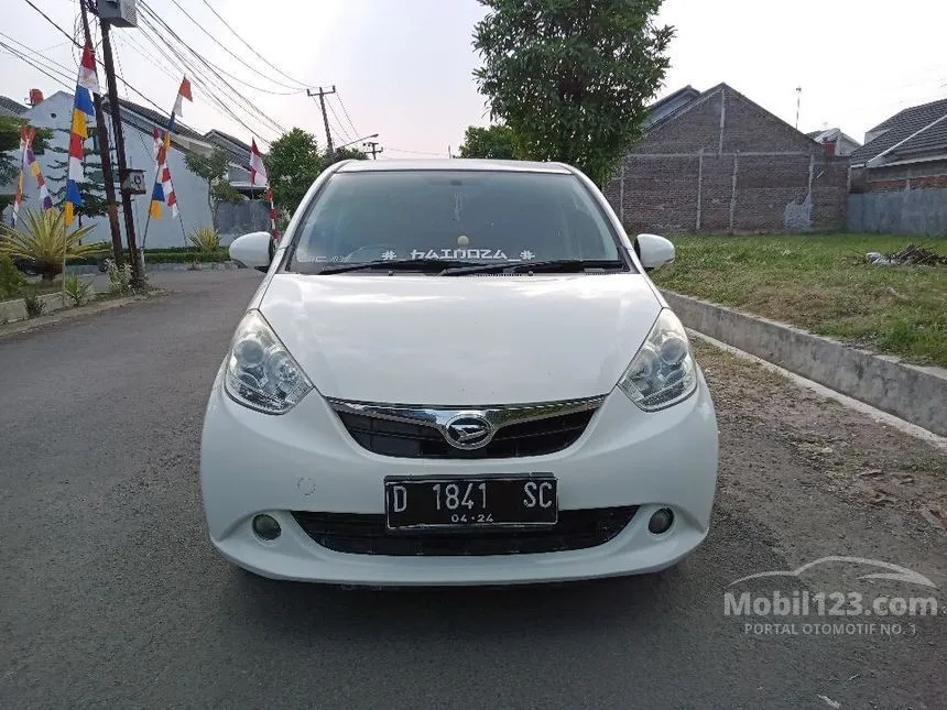 Jual Mobil Daihatsu Sirion 2014 D FMC 1.3 di Jawa Barat Manual Hatchback Putih Rp 85.000.000