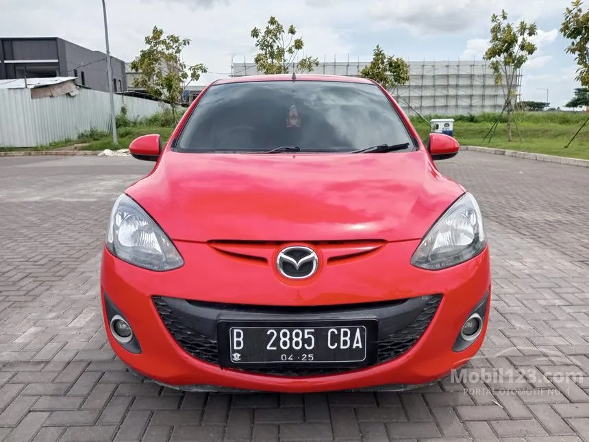 Jual Mobil Mazda 2 2012 V 1.5 di Banten Automatic Hatchback Merah Rp 102.000.000