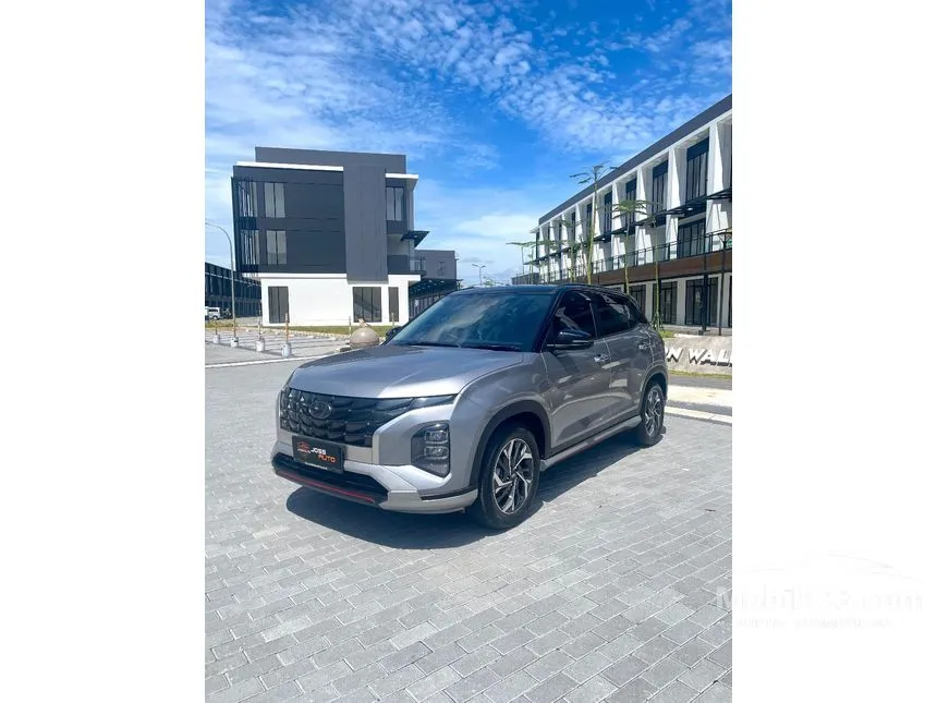 Jual Mobil Hyundai Creta 2023 Prime 1.5 di Banten Automatic Wagon Abu