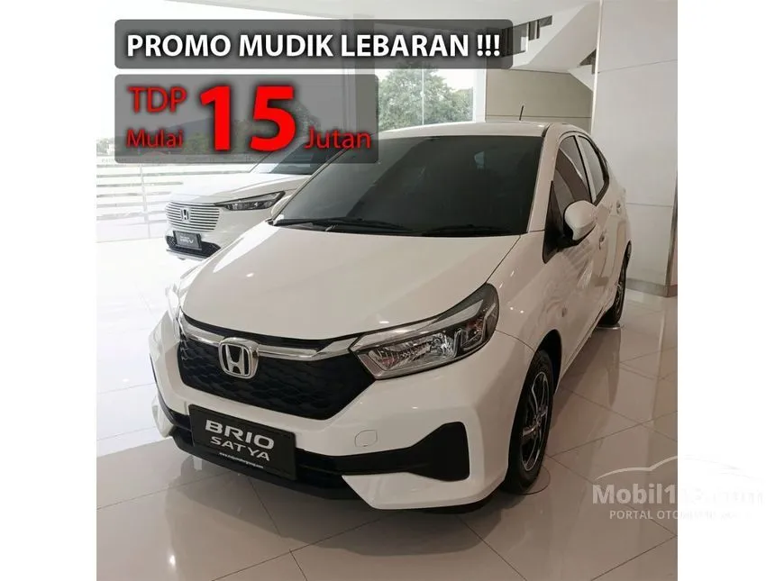 Jual Mobil Honda Brio 2023 E Satya 1.2 di DKI Jakarta Automatic Hatchback Putih Rp 159.000.000