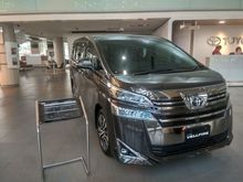 2018 Toyota Vellfire 2.5 G atpm astra ready semua warna