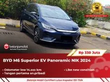 2024 BYD M6 0.0 Superior 7-seaters MPV EV Panoramic 2024 2025 [ GARANSI 5TH ]