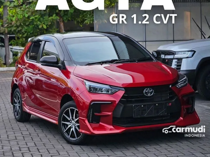 Jual Mobil Toyota Agya 2024 G 1.2 di Jawa Barat Automatic Hatchback Merah Rp 160.400.000