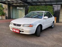 1996 Toyota Corolla 1.6 Sedan SE-G Manual Putih Thn 1996 Full Original Low KM 68ribuan Asli ANTIK KOLEKTOR ITEM