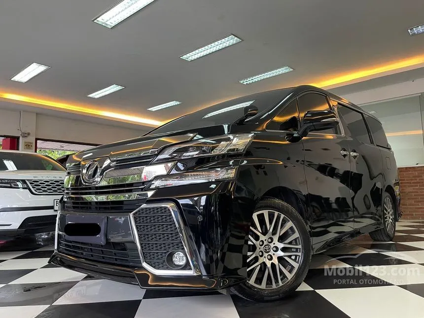 Jual Mobil Toyota Vellfire 2018 ZG JBL Premium Sound 2.5 di DKI Jakarta Automatic Van Wagon Hitam Rp 845.000.000