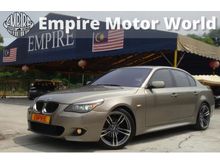 2009 BMW 525i 2.5 MSports Sedan - FULL SPEC - SPORT EDITION - NEW FACELIFT - FULL SET OF AC SCHNITZER BODYKIT AND EXHAUST SYSTEM - ( WXX 3213 ) 1OWNER