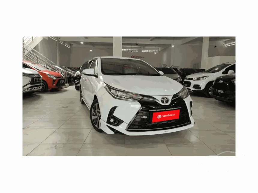 Jual Mobil Toyota Yaris 2022 S GR Sport 1.5 di Jawa Barat Automatic Hatchback Putih Rp 255.000.000