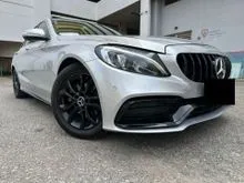 2016 Mercedes-Benz C200 2.0 (A) C63 BODYKIT BLACK INTERIOR WARRANTY