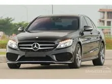 2015 Mercedes-Benz C250 2.0 AMG Sedan Black on Black (W205) Odo 46 Rb (TERMURAH)