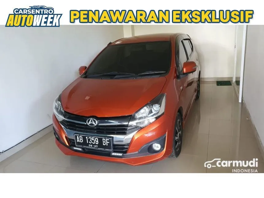 Jual Mobil Daihatsu Ayla 2017 R 1.2 di Yogyakarta Automatic Hatchback Orange Rp 127.000.000