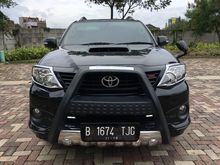 FORTUNER TRD SPORTIVO VNT Turbo Manual 2013 Hitam, Super Mulus Banget