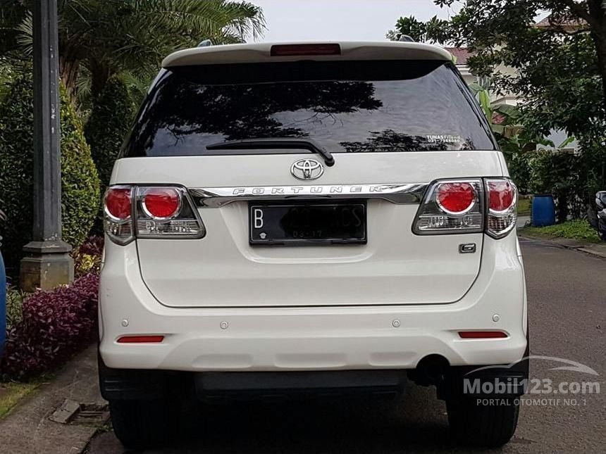 Jual Mobil  Toyota Fortuner  2012  G 2 5 di DKI Jakarta  