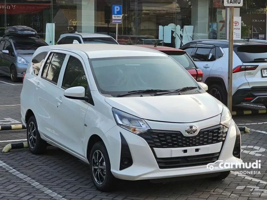 Jual Mobil Toyota Calya 2024 E 1.2 di Jawa Barat Manual MPV Putih Rp 150.400.000