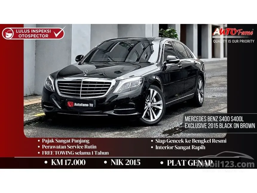 2015 Mercedes-Benz S400L Exclusive AMG Line Sedan