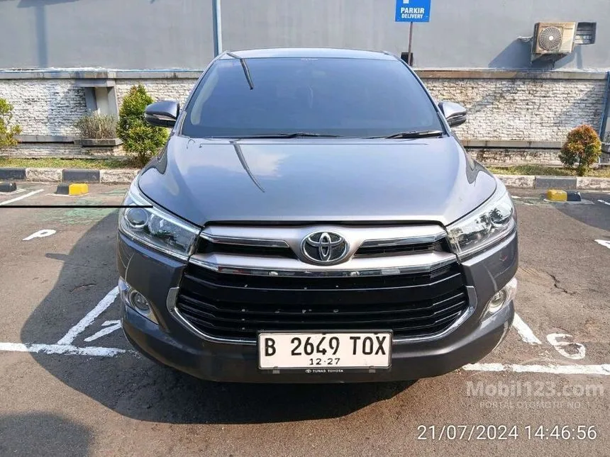 Jual Mobil Toyota Kijang Innova 2017 V 2.0 di DKI Jakarta Automatic MPV Abu
