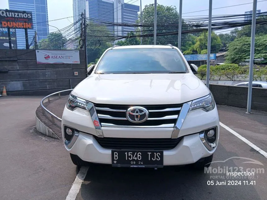 Jual Mobil Toyota Fortuner 2019 G 2.4 di DKI Jakarta Automatic SUV Putih Rp 372.000.000