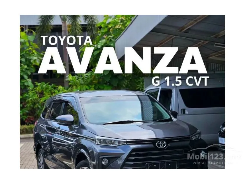 Jual Mobil Toyota Avanza 2024 G 1.5 di DKI Jakarta Automatic MPV Abu