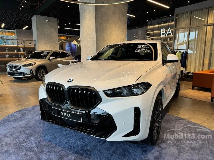 Jual Mobil BMW X6 2024 xDrive40i M Sport 3.0 di DKI Jakarta Automatic SUV Putih Rp 2.357.000.000