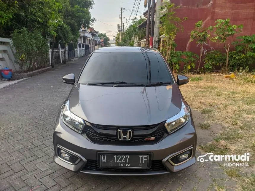 Jual Mobil Honda Brio 2019 RS 1.2 di Jawa Timur Manual Hatchback Abu