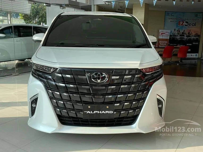 Jual Mobil Toyota Alphard 2024 G 2.5 di Banten Automatic MPV Putih Rp 1.586.800.000