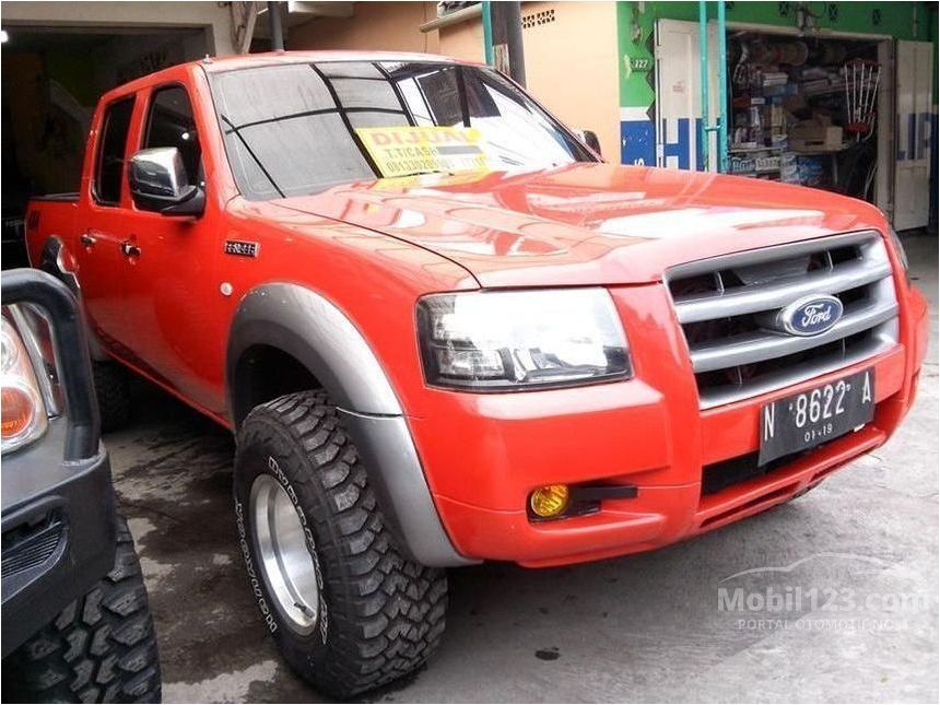 Jual Mobil Ford Ranger 2008 2.5 di Jawa Timur Manual Double Cabin Merah ...