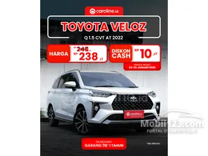 2022 Toyota Veloz 1.5 Q (Non Premium Color) MPV