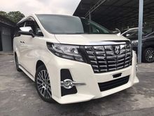 2015 Toyota Alphard 2.5SC UNREG (CALL FOR BEST PRICE)