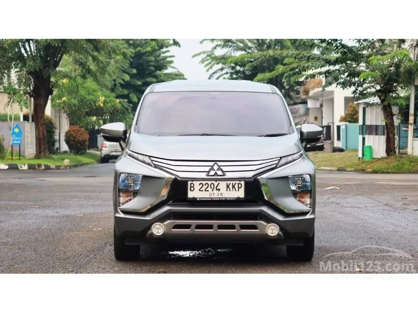 Jual Mobil Mitsubishi Xpander 2018 SPORT 1.5 di Banten Automatic Wagon Abu