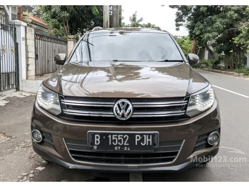 Jual Mobil Volkswagen Tiguan 2013 TSI 1.4 di DKI Jakarta Automatic SUV Hitam Rp 158.000.000