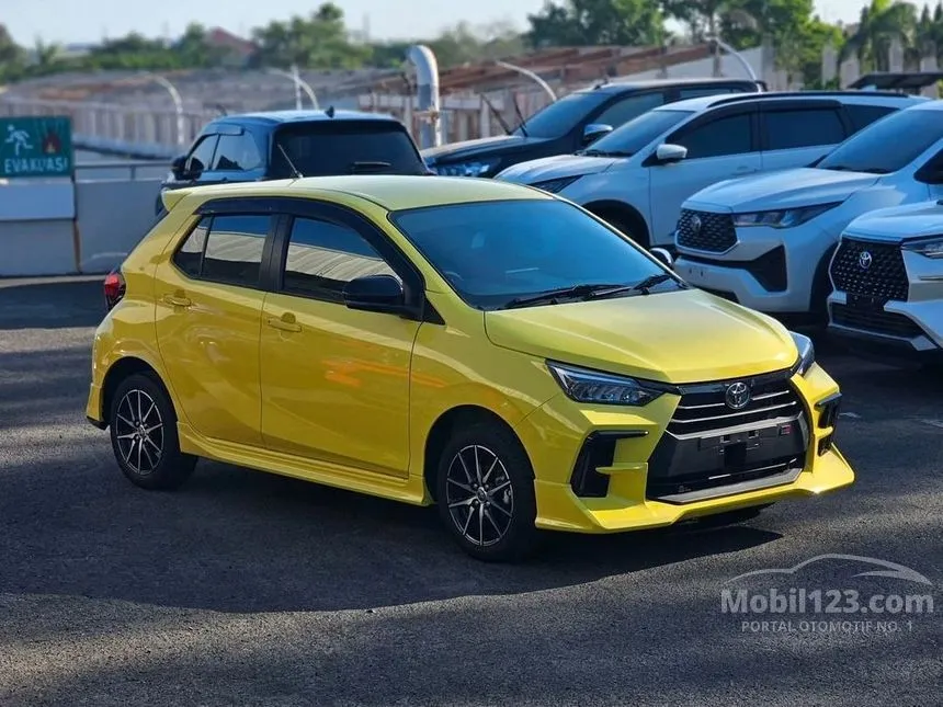 Jual Mobil Toyota Agya 2024 GR Sport 1.2 di Jawa Barat Manual Hatchback Kuning Rp 194.400.000
