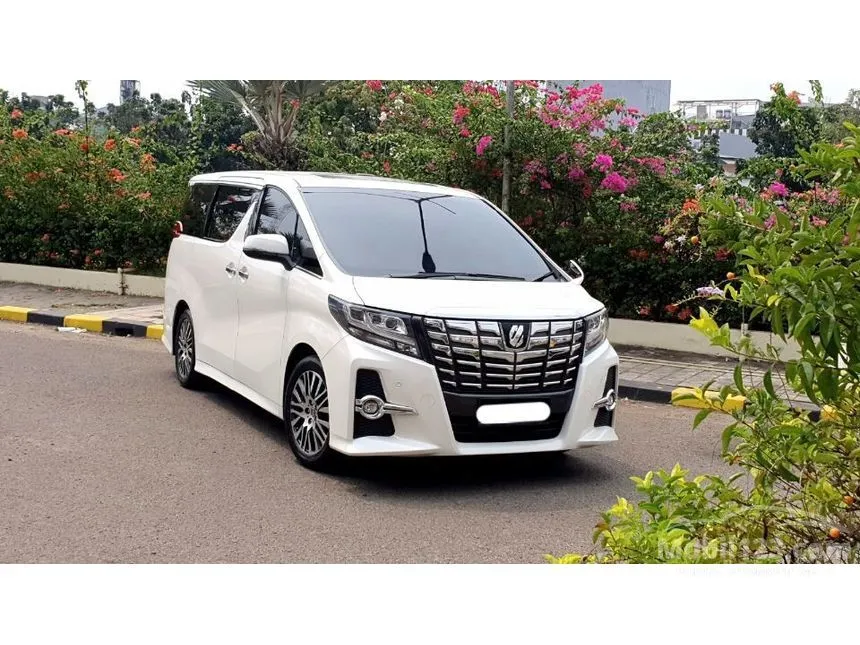 Jual Mobil Toyota Alphard 2015 G S C Package 2.5 di DKI Jakarta Automatic Van Wagon Putih Rp 599.000.000