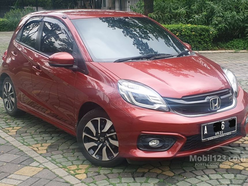 Jual Mobil Honda Brio 2017 RS 1.2 di DKI Jakarta Manual Hatchback Merah