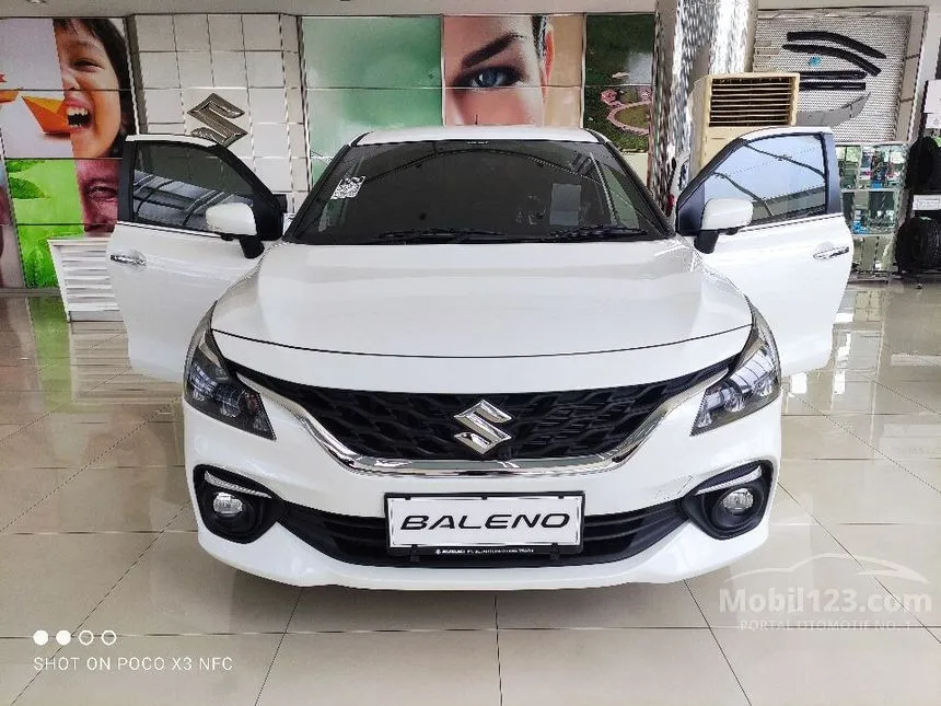 Jual Mobil Suzuki Baleno 2024 1.5 di Banten Automatic Hatchback Putih Rp 252.000.000