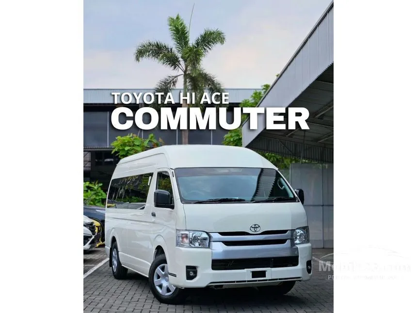 Jual Mobil Toyota Hiace 2024 Commuter 3.0 di Banten Manual Van Wagon Putih Rp 564.800.000