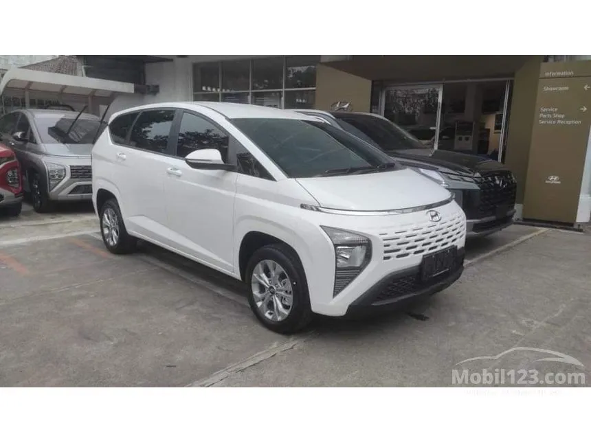Jual Mobil Hyundai Stargazer 2024 Essential 1.5 di Banten Automatic Wagon Putih Rp 252.000.000