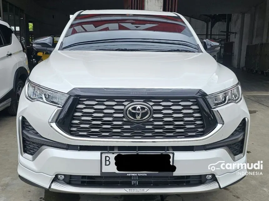 Jual Mobil Toyota Kijang Innova Zenix 2022 Q HV TSS Modellista 2.0 di Jawa Barat Automatic Wagon Putih Rp 540.000.000