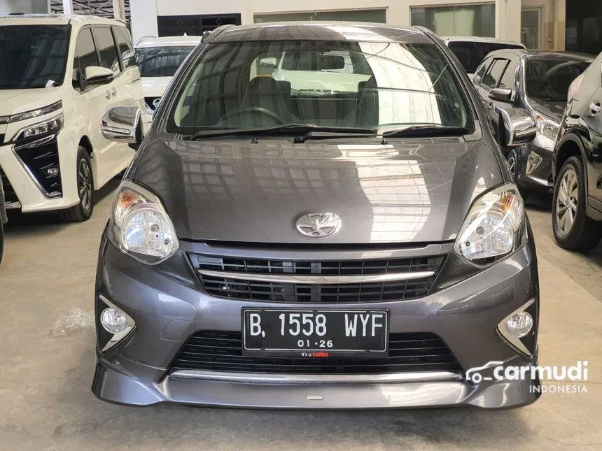 Jual Mobil Toyota Agya 2016 G 1.0 di DKI Jakarta Manual Hatchback Abu