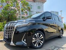 2019 Toyota Alphard 2.5 G Van Wagon Nik2019 Black On Beige Km4000 Antik Pilot Seat Heater Seat 4Cam #AUTOHIGH #BEST DEAL