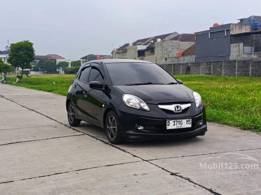 Jual Mobil Honda Brio 2015 Satya E 1.2 di Jawa Barat Manual Hatchback Hitam Rp 108.000.000
