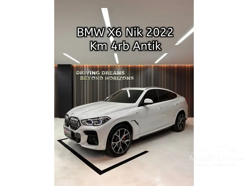 Jual Mobil BMW X6 2022 xDrive40i M Sport 3.0 di DKI Jakarta Automatic SUV Putih Rp 1.850.000.000