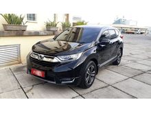 Honda CRV Turbo 1.5 Prestige AT 2017 Hitam Pajak Panjang Tangan Pertama Plat Ganjil TDP 107 JUTA SIAP NEGO