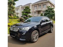 BMW X4 XDRIVE Bensin 2015 pjk Oktober 2020 Hitam,Ganjil,Record,TDP MurMer